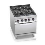 Плита газовая Bertos G9F4PW+FG1 4-х конфорочная с духовкой (4кВт)