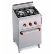 Плита газовая 2-х конфорочная с духовкой 3,5кВт Bertos G6F2H6+FG1