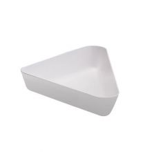 Салатник пластиковый треугольный (белый), Cambro (США) SFT1010