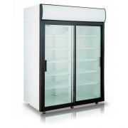 Шкаф холодильный Polair DM110Sd-S 2 стеклянные двери