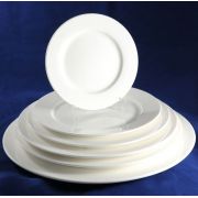 Тарілка мілка з бортом 20 см Altezoro S0004