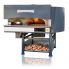 Ротационная печь для пиццы MORELLO FORNI MRE 110 комбинированная (дрова+электричество) 