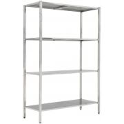 Стеллаж четырехуровневый 1200х450х1800