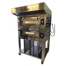 Печь подовая модульная Cimav 2MD-B18/25 с вытяжкой и подставкой